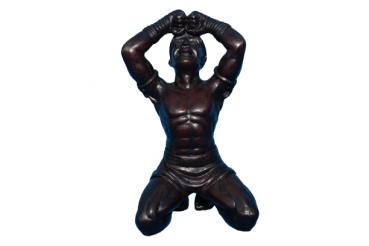 Muay Thai Figur braun 18cm